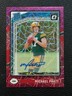 2024 Donruss Optic Pink Velocity Auto Rc  Michael Pratt 45/50 280 