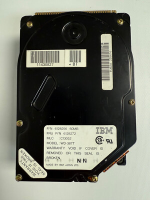 IBM 6128272 6128256 WD-387T 60MDB ESID HARD DRIVE  PS/2 8555SC 8570 8550Z