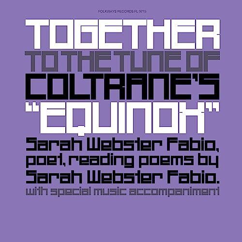 Sarah Webster Fabio - Together to the Tune of Coltrane's Equinox - New - N4z - Imagen 1 de 1