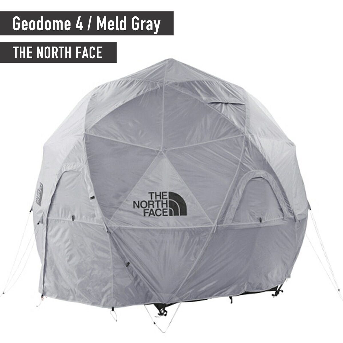 THE NORTH FACE Tent Geodome 4 Meld Gray NV21800 Spherical THE NORTH FACE Tent Geodome 4 Meld Gray NV21800 Spherical