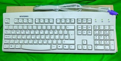Trigem 108725 PS/2 Stecker 6 Pin DIN Vintage Keyboard UK Layout Win 95 Neu&OVP