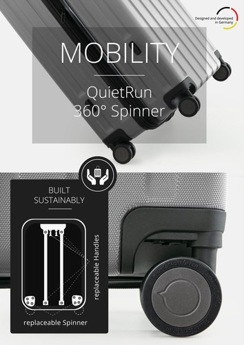 Q-Damm - Großer Rollkoffer, 77 cm, 133 Liter - Bild 49 von 75