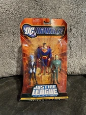 Justice League Unlimited Livewire Superman Weather Wizard Figure Pack New DC