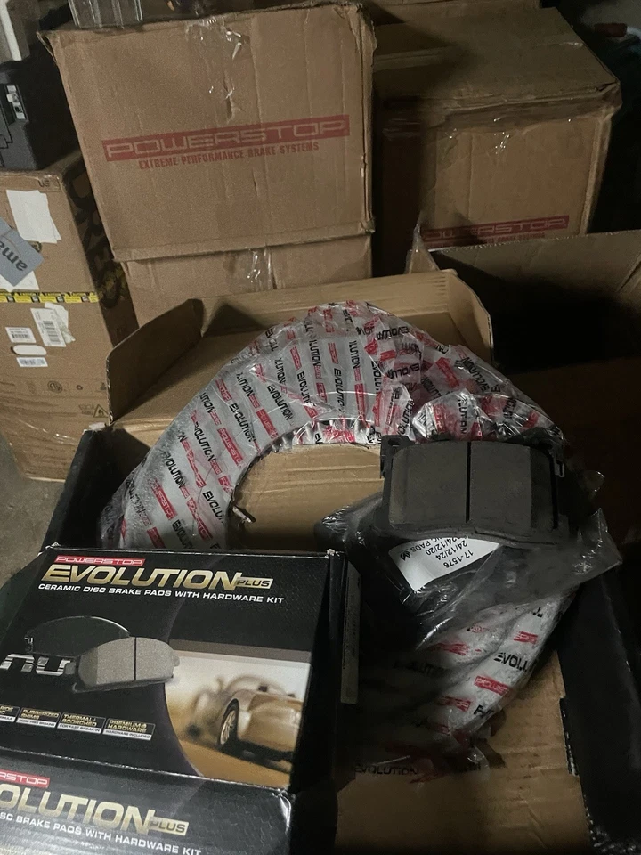 Новые передние керамические тормозные колодки роторы 2010 2015 Ford Mustang Power Stop Kcr6806 - Изображение 2 из 4