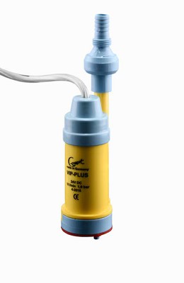 Comet Tauchpumpe VIP Plus 16 l/min, 24 V, mit Rückschlagventil und Filter für De
