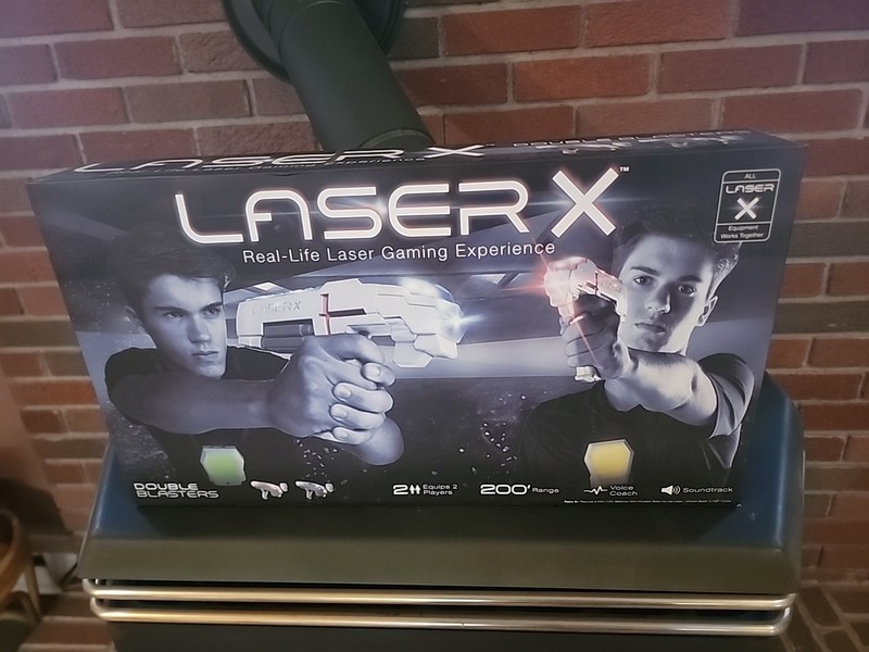 Laser X Double Blasters - Real-Life Laser Game - 200’ Foot, 2 Players SEALED