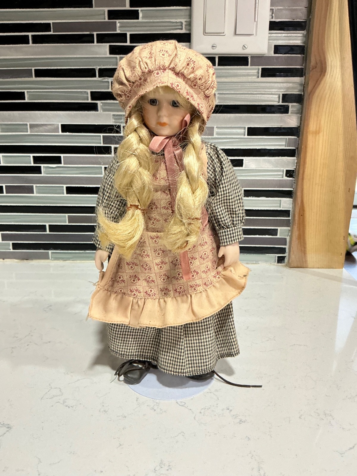 Large group of porcelain dolls various makers and sizes. You