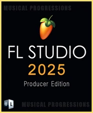 FL Studio 2025 Producer Edition - Music Audio Software - Product License - NEW