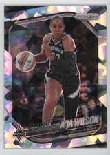 2025 Panini Prizm WNBA Ice Prizm A'ja Wilson #76 0r2b