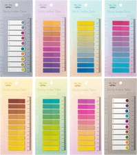 - Sticky Tabs, 1600 Pcs, Colorful Book Tabs, Transparent Sticky Tabs for Books, 