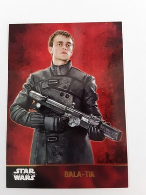 2017 Topps Star Wars: The Force Awakens Bala-Tik Gold #39  071/100