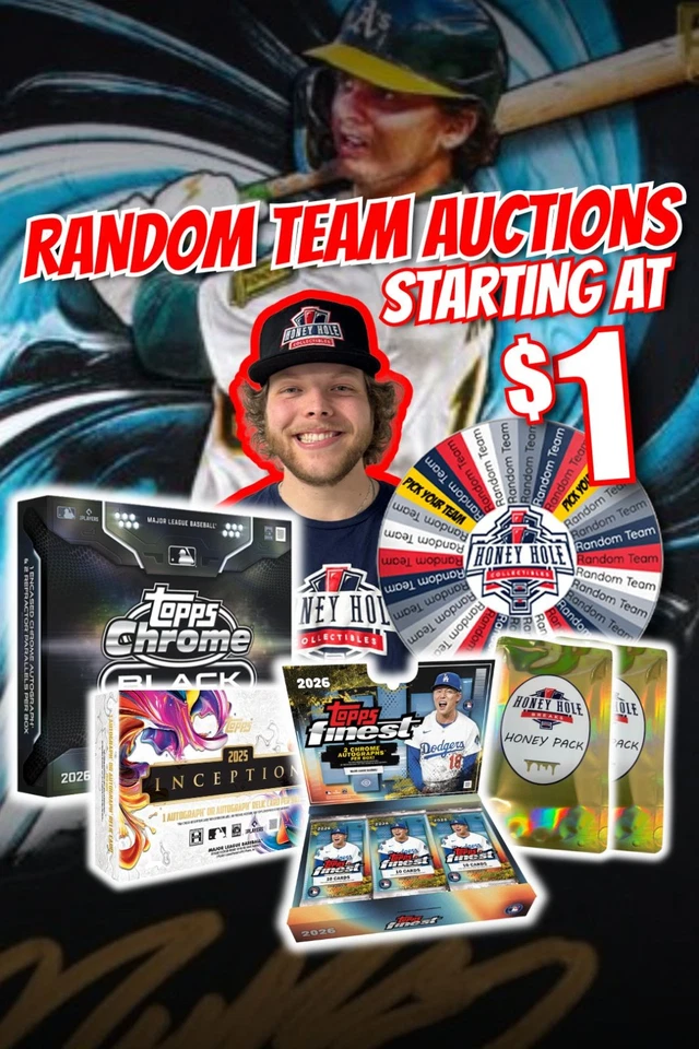 BASEBALL BREAKS, Topps Inception, Chrome Black & Honey Packs Starting at $1