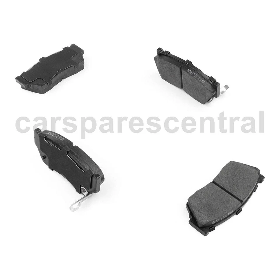 Front Rotors Ceramic Brake Pads Fits 2000 2001 2002 2003 2004 2005 Nissan Tsuru - Image 3 of 4