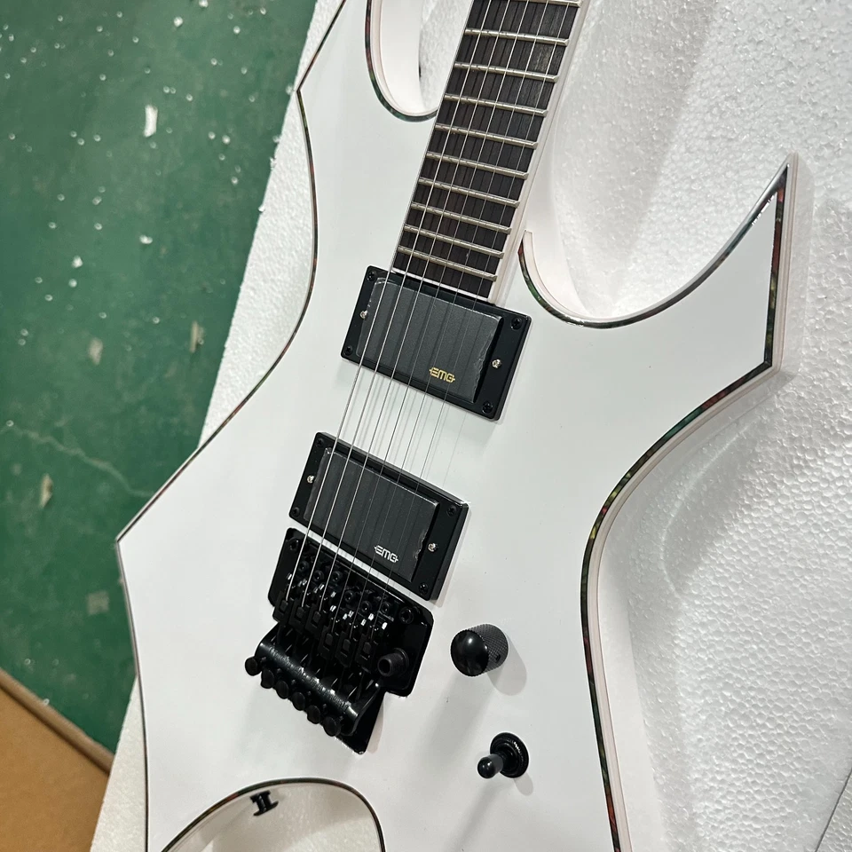 B.C Rich E-Gitarre Palisander Griffbrett 2H Tonabnehmer massiver Körper - Bild 4 von 4