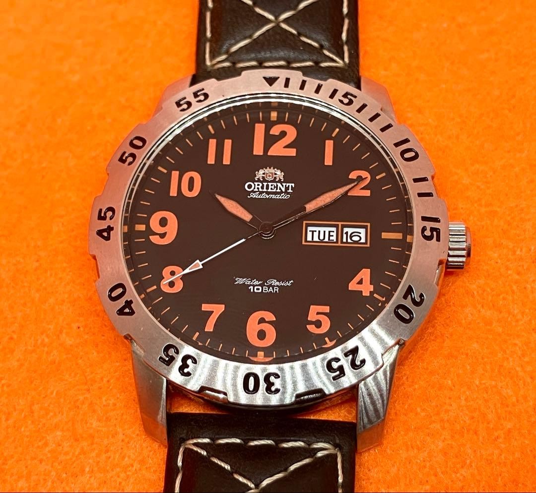 Diver Type ORIENT Automatic Watch Black 43mm Work… - image 5