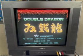 Double Dragon (Nintendo NES, 1988) Video Game Cartridge NTSC. Tested. Authentic