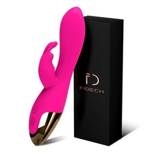 FIDECH G Spot Rabbit Vibrator Sex Toys for Clitoris G spot Stimulation