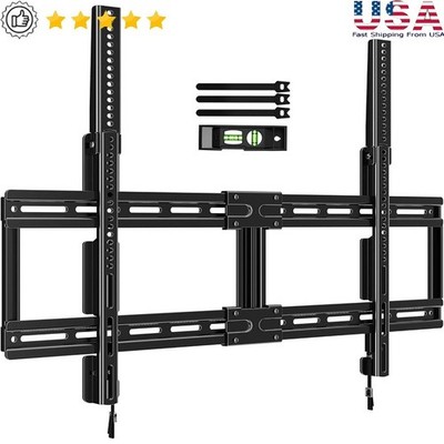 Ultra Slim TV Wall Mount Bracket 42-100 Inch LED LCD OLED Easy Installation Home