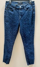 JUDY BLUE Leopard Jeans Women's 11 Animal Cheetah Print Pants