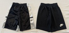 Nike Black Shorts lot of 2 - Boys Size 4-6
