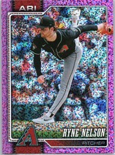 Ryne Nelson 2026 Topps #114 Pink Holo Foil