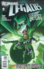DC Universe Legacies #9A VG 2011 Stock Image Low Grade