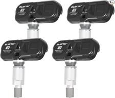 TPMS Sensor, Set of 4 Tire Pressure Monitoring System Sensor, Replaces 4 PCS
