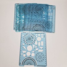 Lot of 10 Everyday Mathematics Geometry Templates 04-924 Learning Math