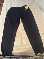 Nike Men's Black Jogger Training Pants S Drawstring Elastic Tapered FZ0975-010