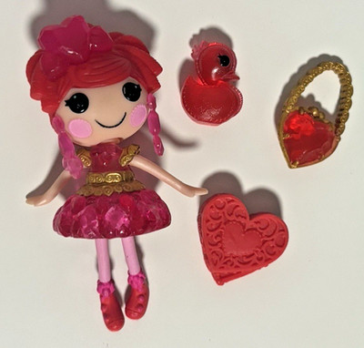 RARE HTF Lalaloopsy Mini 3  Gem Stones Dazzle 'N' Gleam Doll COMPLETE SET 