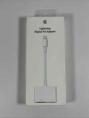 Apple Lightning Digital AV Adapter MD826AM/A Model A1438 HDMI iPhone iPad NIB