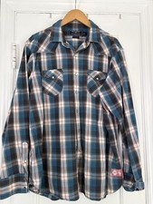 Vtg Polo Sport Polo Ralph Lauren Pearl Snap Front Rodeo Western Flannel Shirt XL