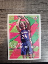 1999 WNBA Hoops Skybox - Future Phenomenons Kristin Folkl #108 (RC)