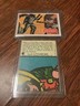 BATMAN TRADING CARD 41A 1966 TOPPS RED BAT DUEL OF DEATH