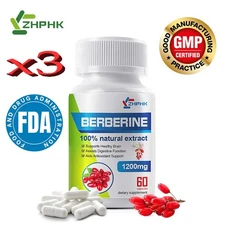 Berberine hard capsules help adjust metabolism adjust blood glucose lipid levels