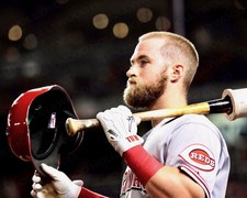 TUCKER BARNHART 8x10 PHOTO #6 CINCINNATI REDS WM