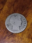 1898 Barber 25c Quarter 90% Silver