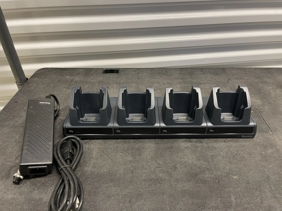 Intermec Quad Dock Handheld Charging Stand for CK3 DX4A2444410 w Power Supply - Image 2 of 4