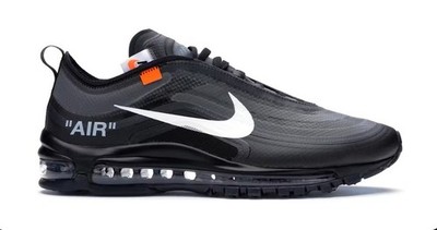 NEW Nike Air Max 97 Off-White Black Size 10.5
