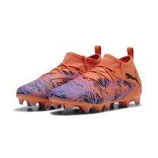 Puma Kids Future 8 Match Creativity FG/AG - Orange Poppy/Black/Poison Pink