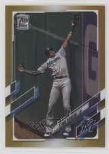 2021 Topps Gold Foil Lewis Brinson #161 yk0