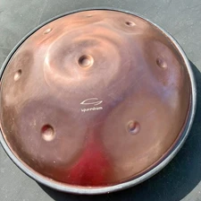 Spacedrum Series 2099 has 8 notes Diatonic A minor 60 cm VGC listen watch video