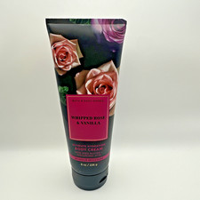 Whipped Rose  Vanilla Body Cream Bath  Body Works 8oz Lotion