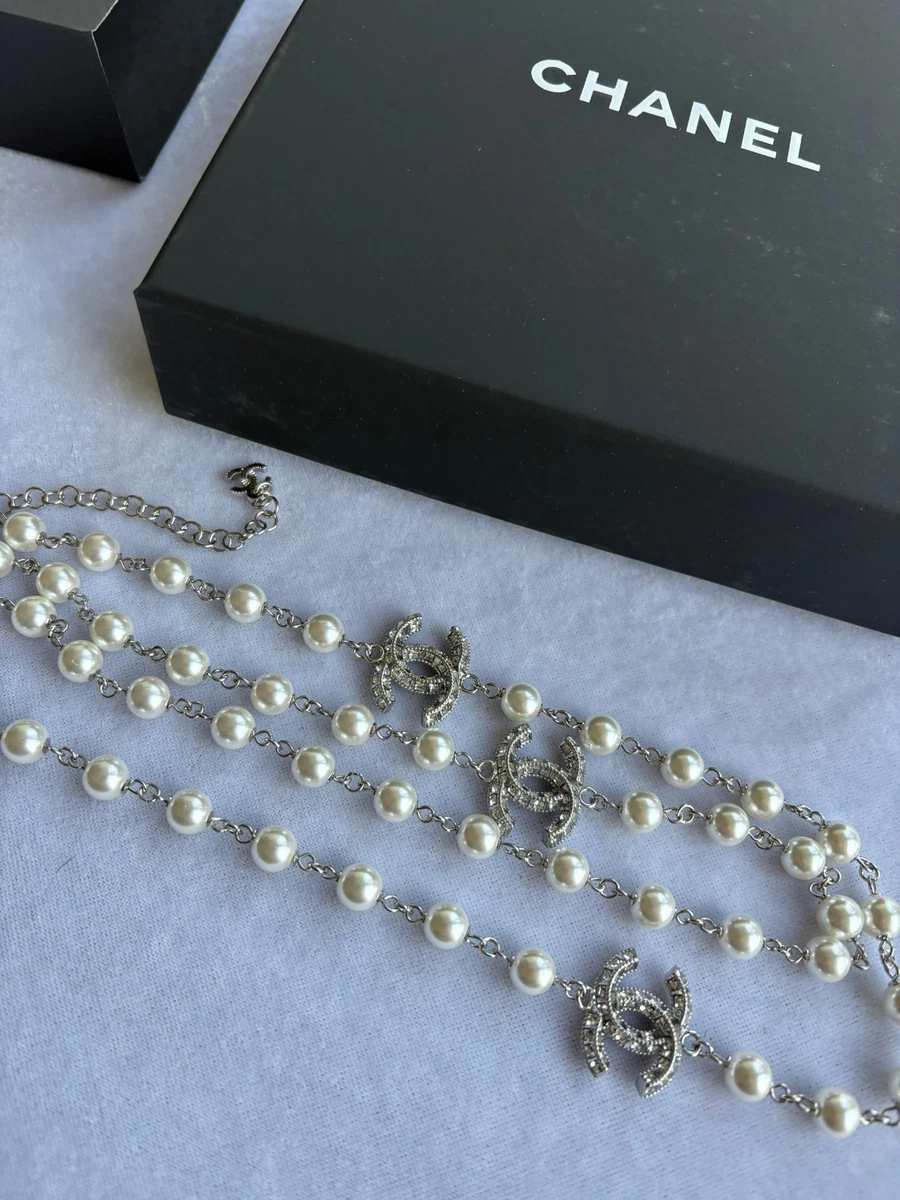 vintage chanel pearls products for sale | eBay