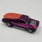 1969 Redlines Hot Wheels Seasider Magenta with Boat USA