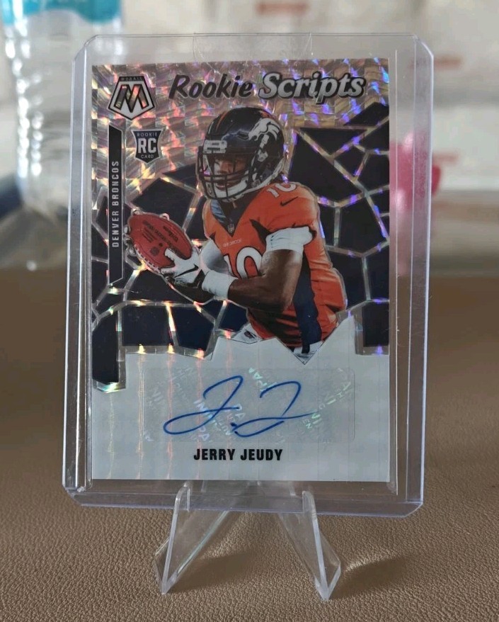 2020 Panini Mosaic Rookie Scripts Auto #RS6 Jerry Jeudy SP