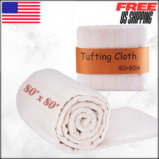 Tufting Cloth W/ Marked Lines Monks For Rug Cut  Loop Pile Guns 1PC 80"x80"