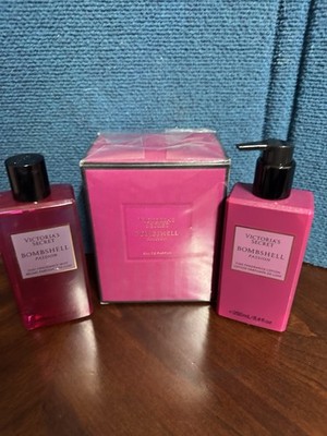 VICTORIA'S SECRET BOMBSHELL PASSION EAU DE PARFUM SPRAY 3.4 OZ FINE MIST & LOTIO