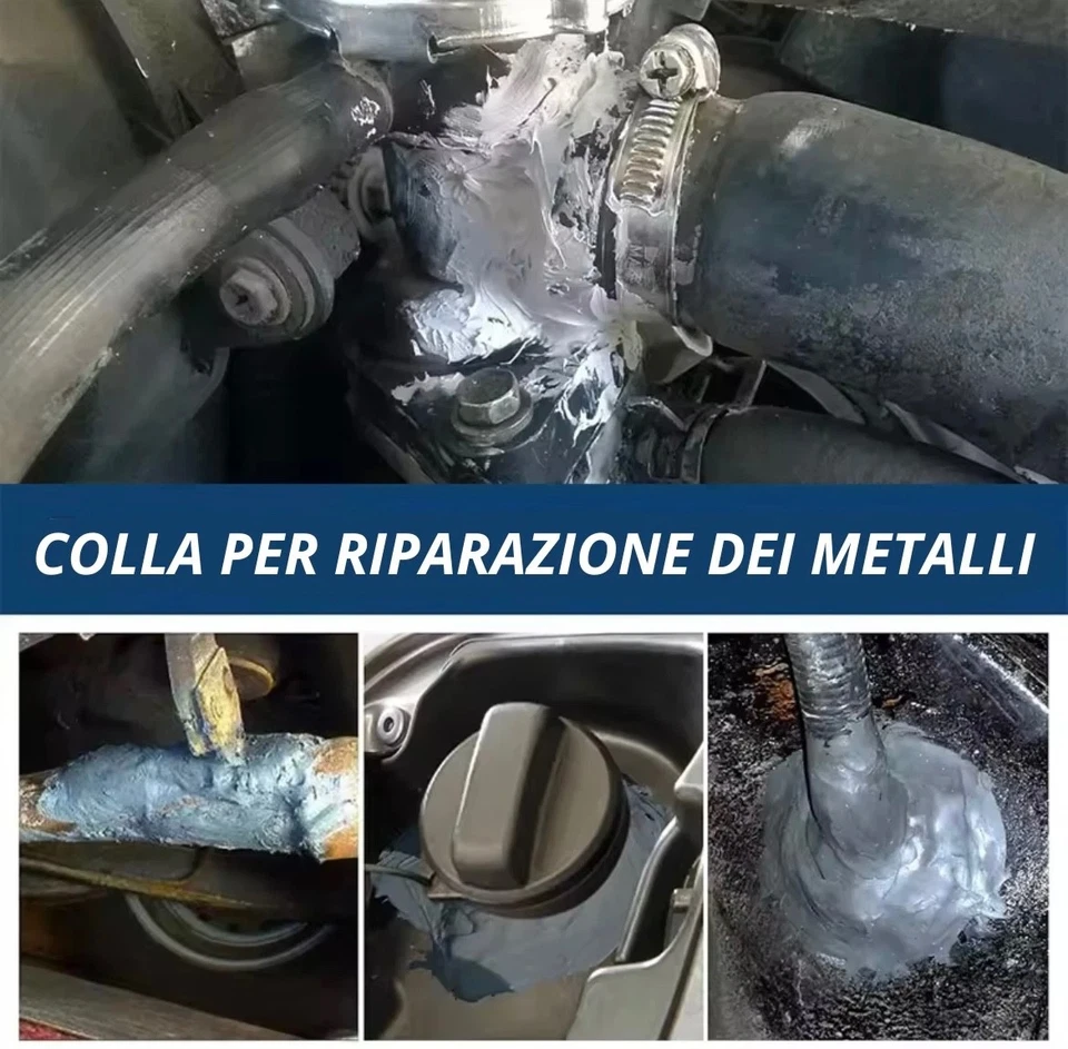 Colla per riparazione metalli ad alta resistenza colla per saldature - Immagine 2 di 4