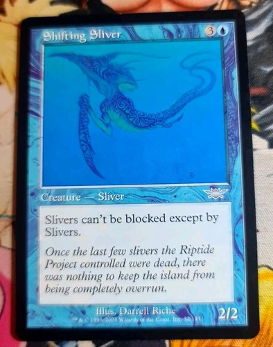 MTG Shifting Sliver Nm βͺ π¬π§ Legions Magic the Gathering 2003 Blue Deck Og